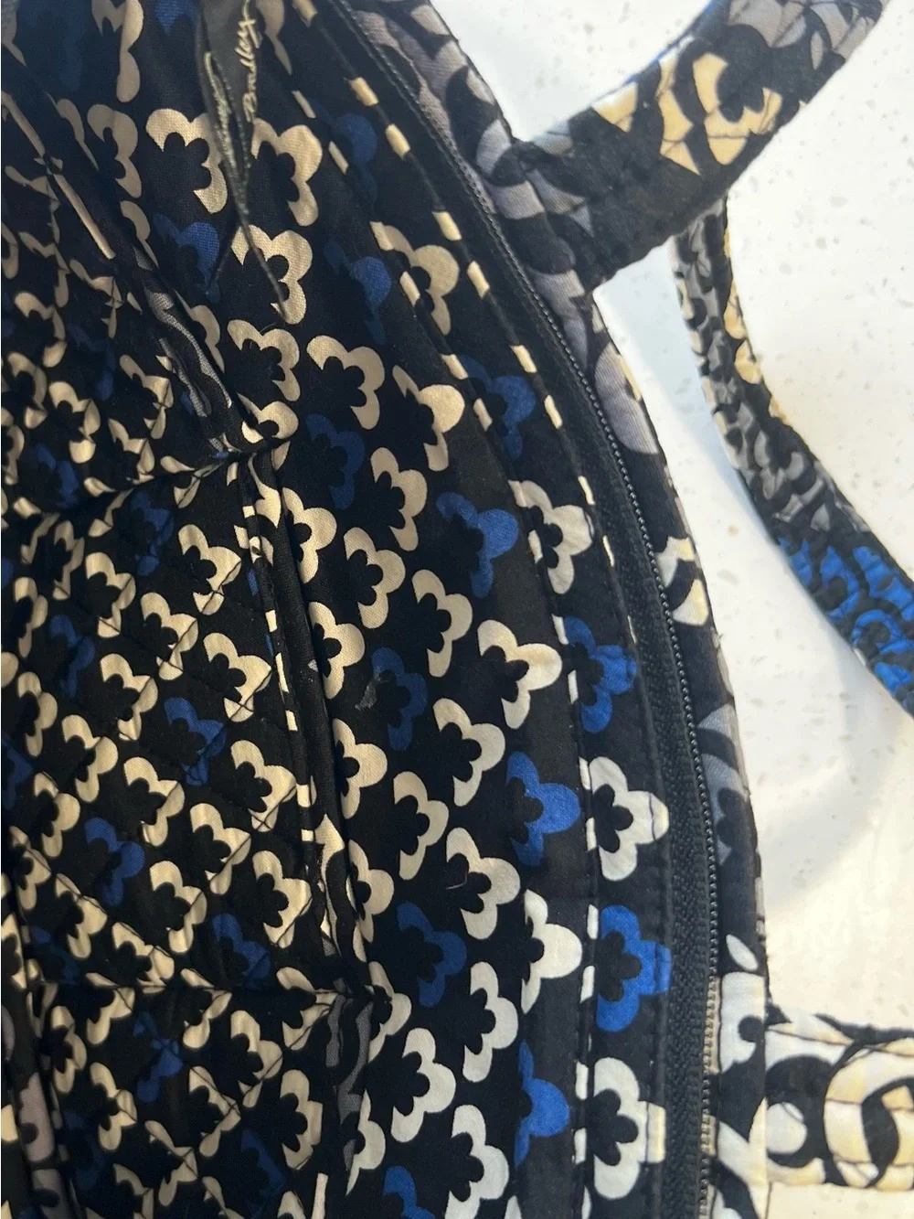 Vera Bradley Canterbury Cobalt Mini Tote